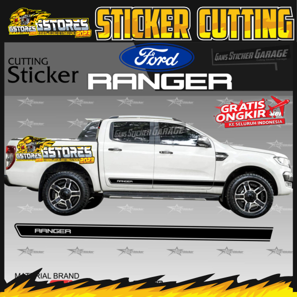 GStores Ford Ranger Variation of Ford Ranger Accessories Stickers ...
