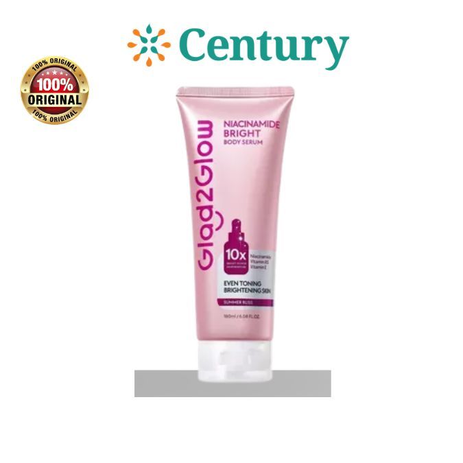 Glad2Glow Niacinamide Body Serum 180mL / Perawatan Tubuh / Body Serum - Gambar 2