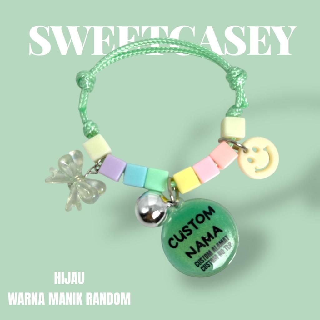 DICE CATNECKLACE/KALUNG KUCING CUSTOM NAMA/KALUNG KUCING FREE NAMA - Gambar 3