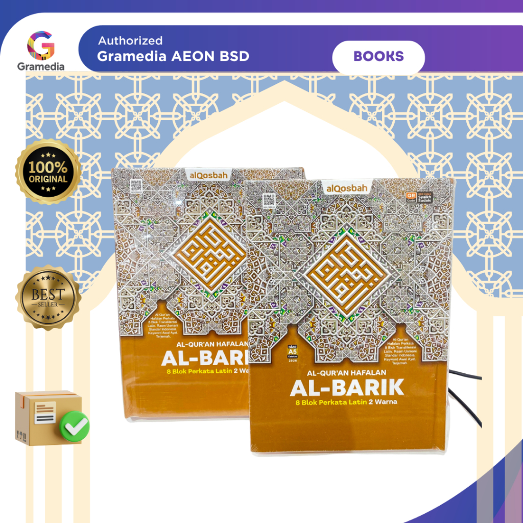 Al-Quran Qosbah Al-Barik A5 - Gramedia AEON BSD