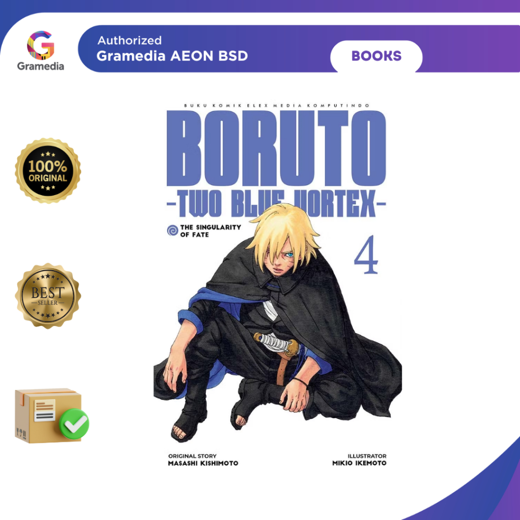 Boruto - Two Blue Vortex 04 - Gramedia AEON BSD