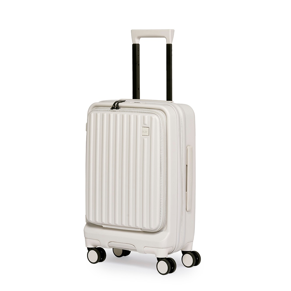 Acer Fashion Koper Polyethylene Barcelona Carry-on Luggage - Shell White - Gambar 2