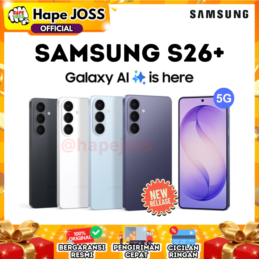 Samsung Galaxy S26 Plus 5G 12/512GB NFC Garansi Resmi Indonesia