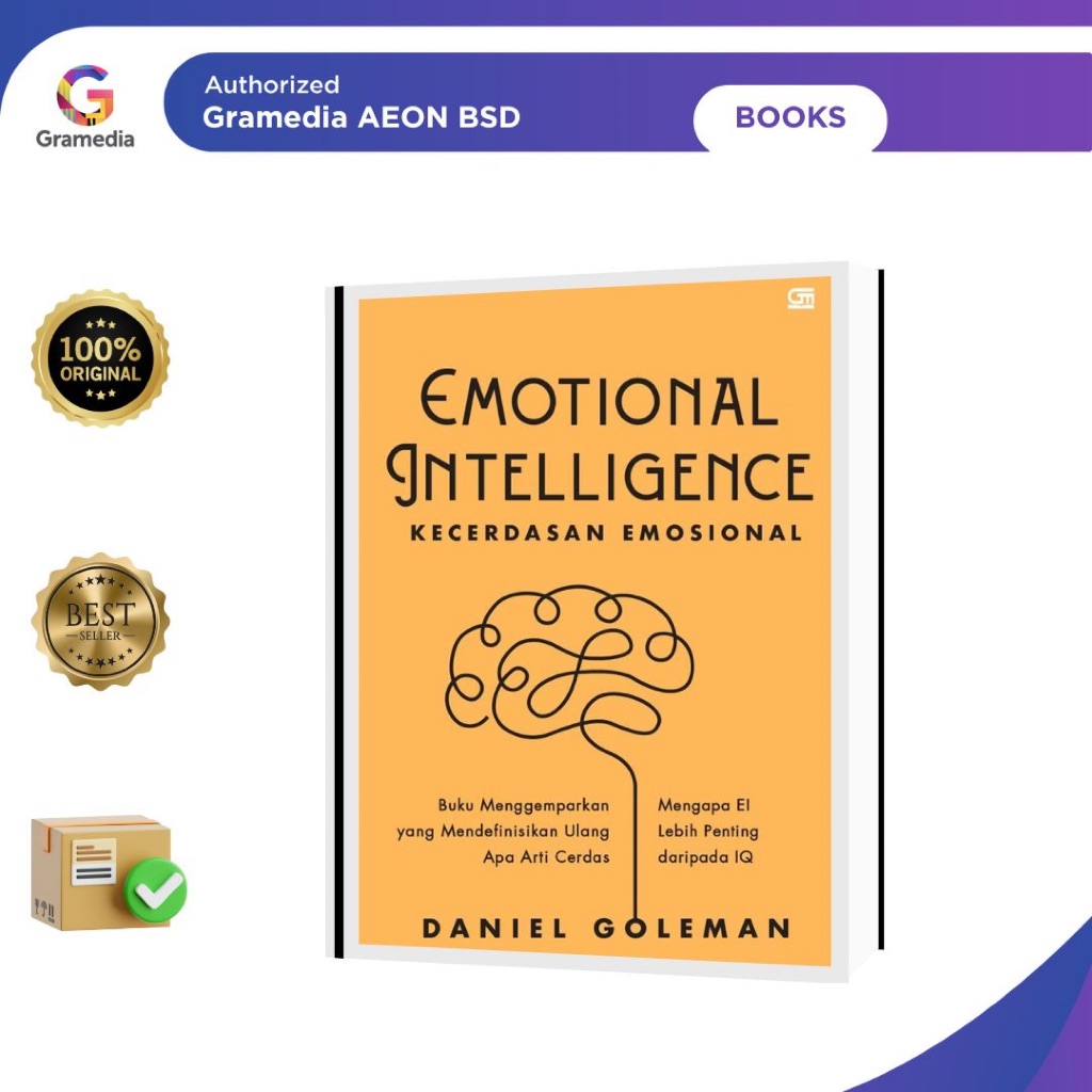 KECERDASAN EMOSIONAL (CETAK ULANG) - GRAMEDIA AEON MALL BSD