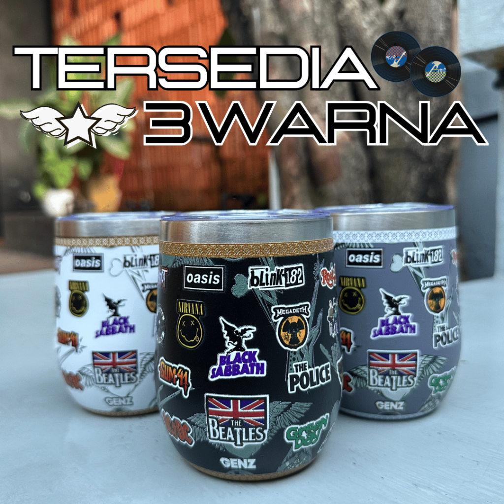 Tumbler Aesthetic Mini Band 350 ML Vacuum Insulated Stainless Steel Tahan Dingin & Panas BPA Free foto 3