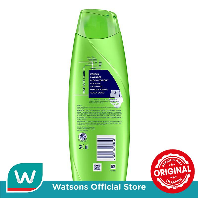 Rejoice Shampoo 3in1 Korean Lavender 340ml - Gambar 3