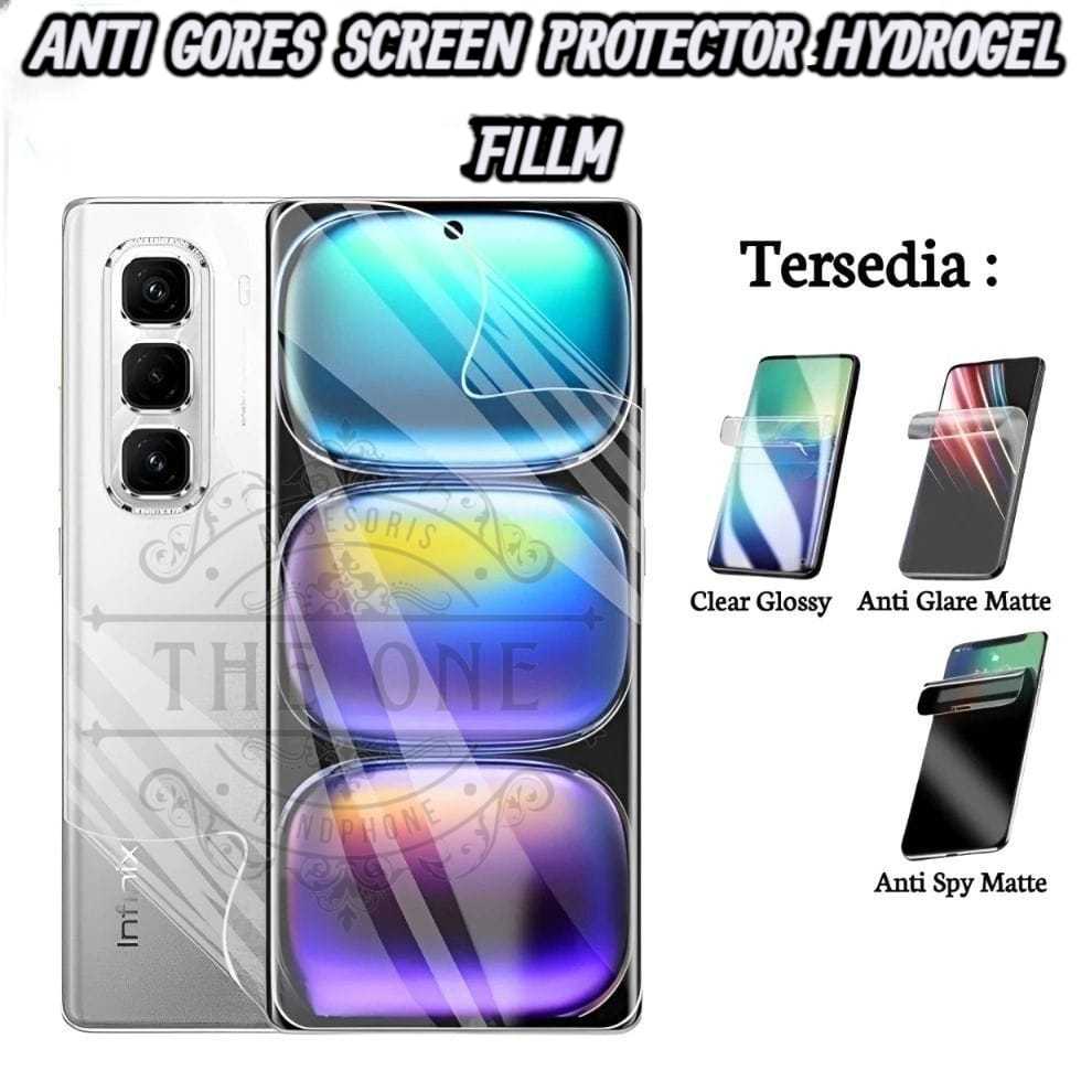 Hydrogel Screen Protector For Motorola Moto Edge 30 Fusion – Full Cover, Clear, 3-Layer Film