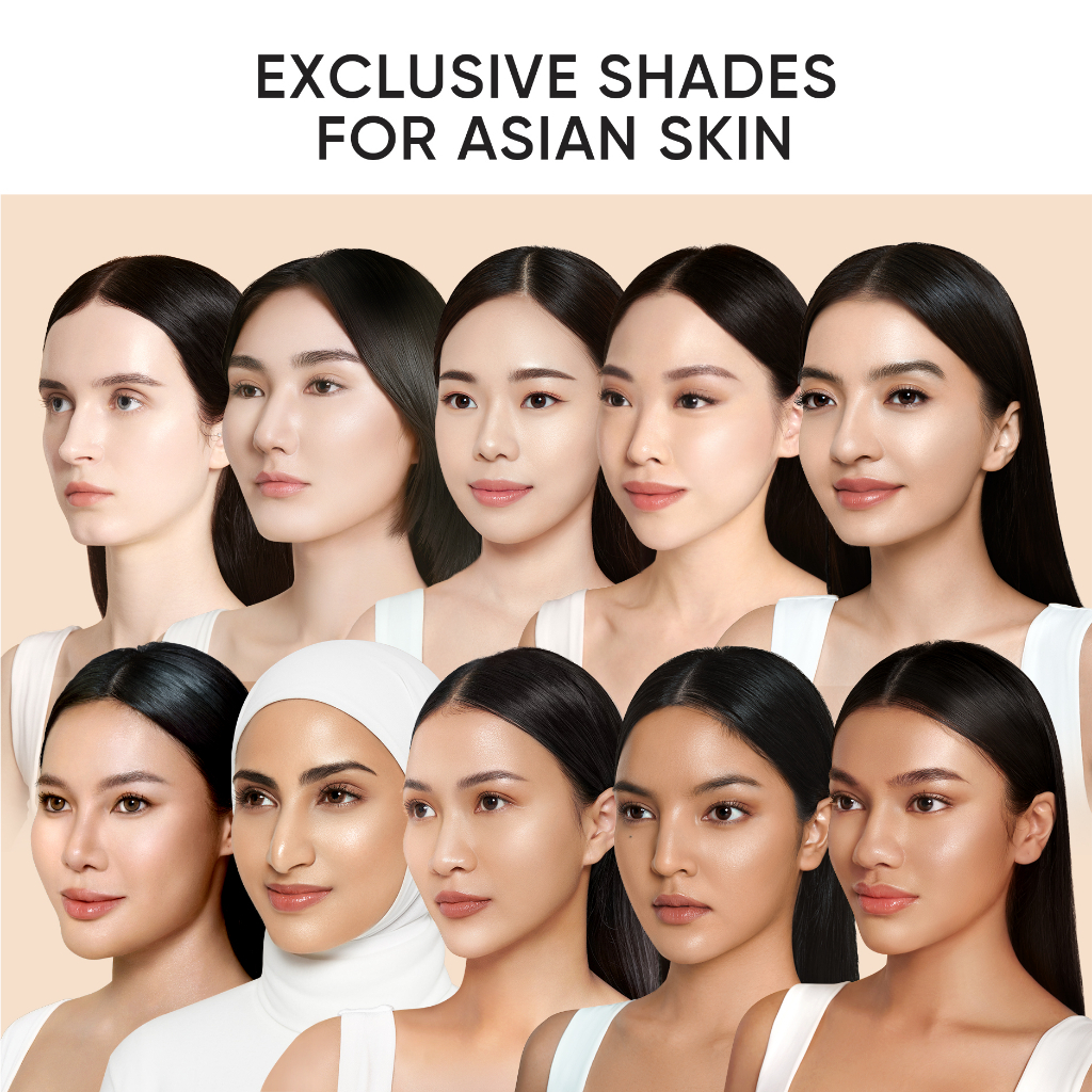 Skintific All Day Perfect Serum Foundation Long-Lasting Flawless Coverage - Gambar 4