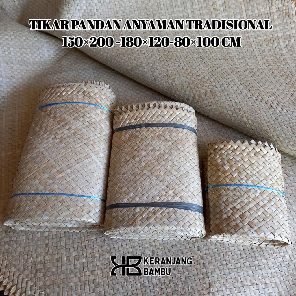 Pandan Funeral Mat Traditional Woven Hand Craft | Shopee Singapore
