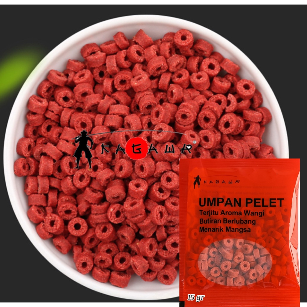 UMPAN PELET IKAN BUTIRAN DENGAN AROMA MENARIK IKAN 15 gr - Gambar 2
