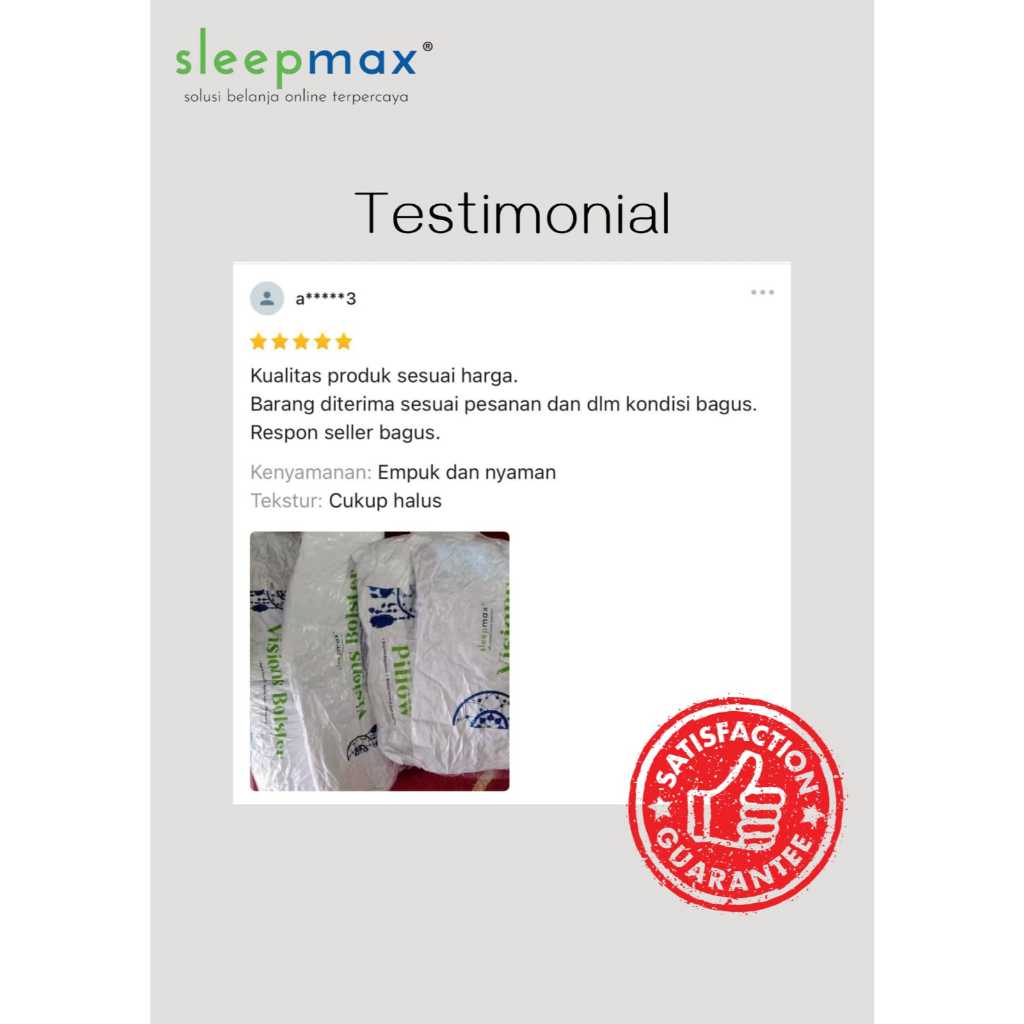 Bantal Tidur Anak Junior Pillow Sleepmax - Gambar 3