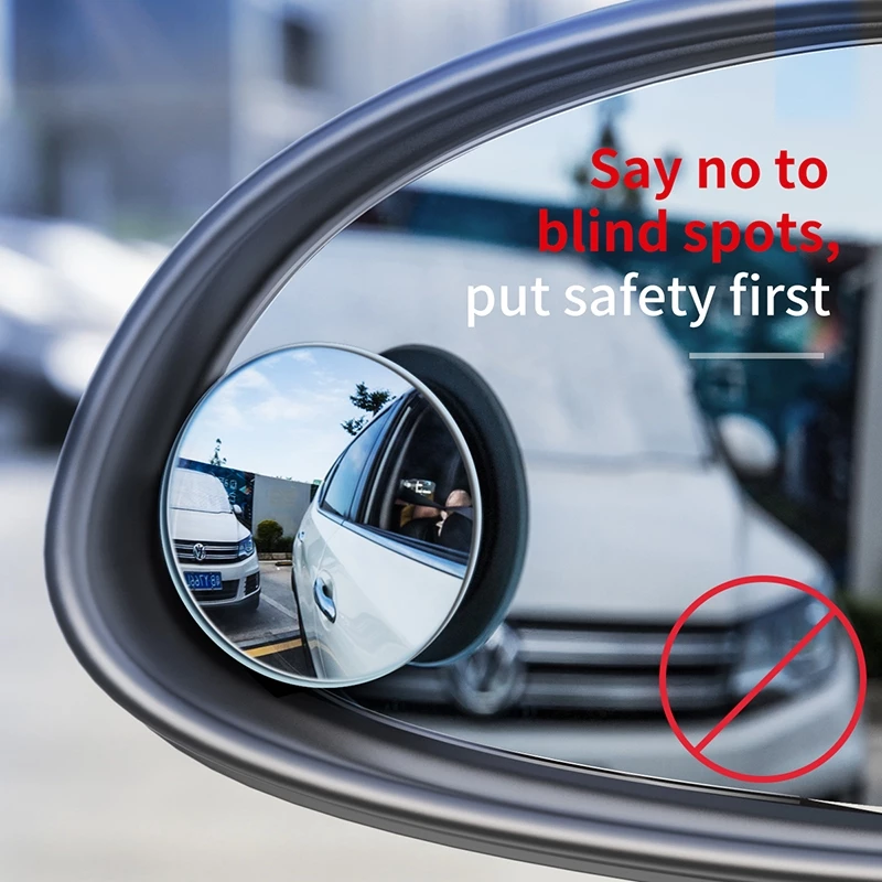 Baseus Kaca Spion Titik Buta Full View Blind Spot Rearview Mirrors - Gambar 3