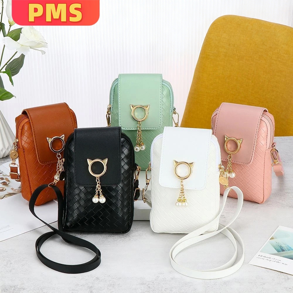 POPmaker shop T106 Tas Selempang Wanita Korea Import REAL PICT - Tas Handphone Fashion untuk Gaya Kekinian Desain Minimalis dan Nyaman Dipakai Sehari-hari COD