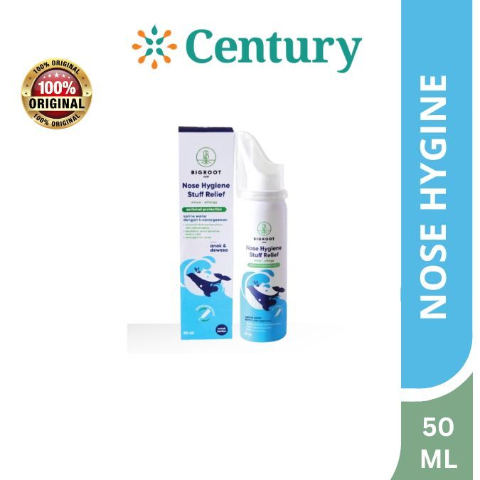 Bigroot Nose Hygiene Stuff Relief Spray 50ML/ Perawatan Hidung / Blok Nose / Flu /Pilek