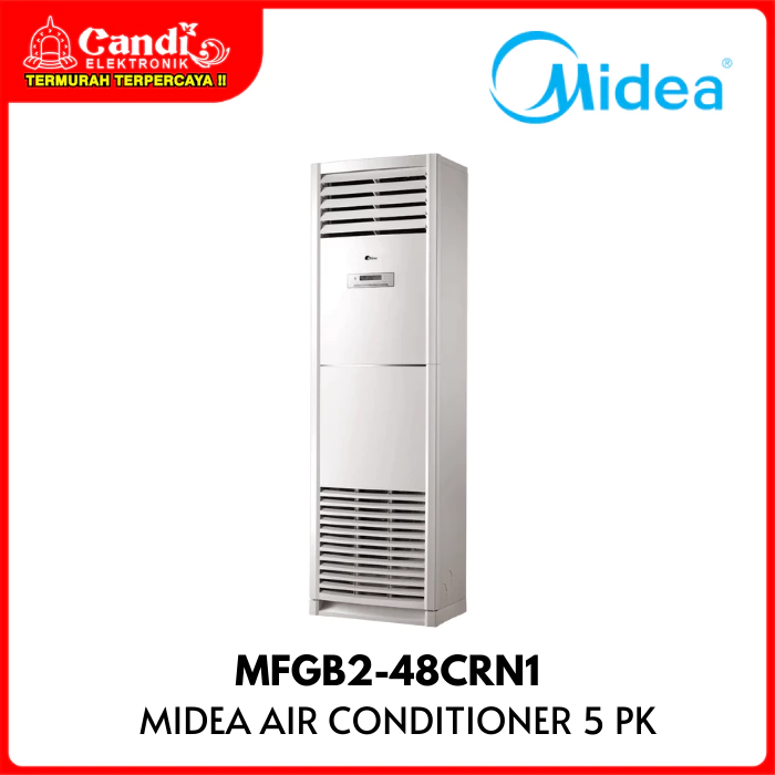 MIDEA AC Floor Standing 5 PK Standard MFGB2-48CRN1 - Gambar 3