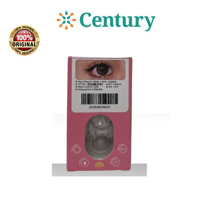MYSTIC EYES PREMINUM SOFT CONTACT LENS GLAMOUR VOGUE WOLF GRAY MD04 ISI 1 PASANG / CONTACT LENS / PERAWATAN MATA - Gambar 3