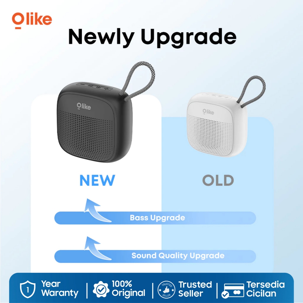 OLIKE Speaker Bluetooth 6.0 Mini Wireless Outdoor Bass Max Portable HiFi Sound Stereo Audio Portable SF7 Bass and Quality - Gambar 3