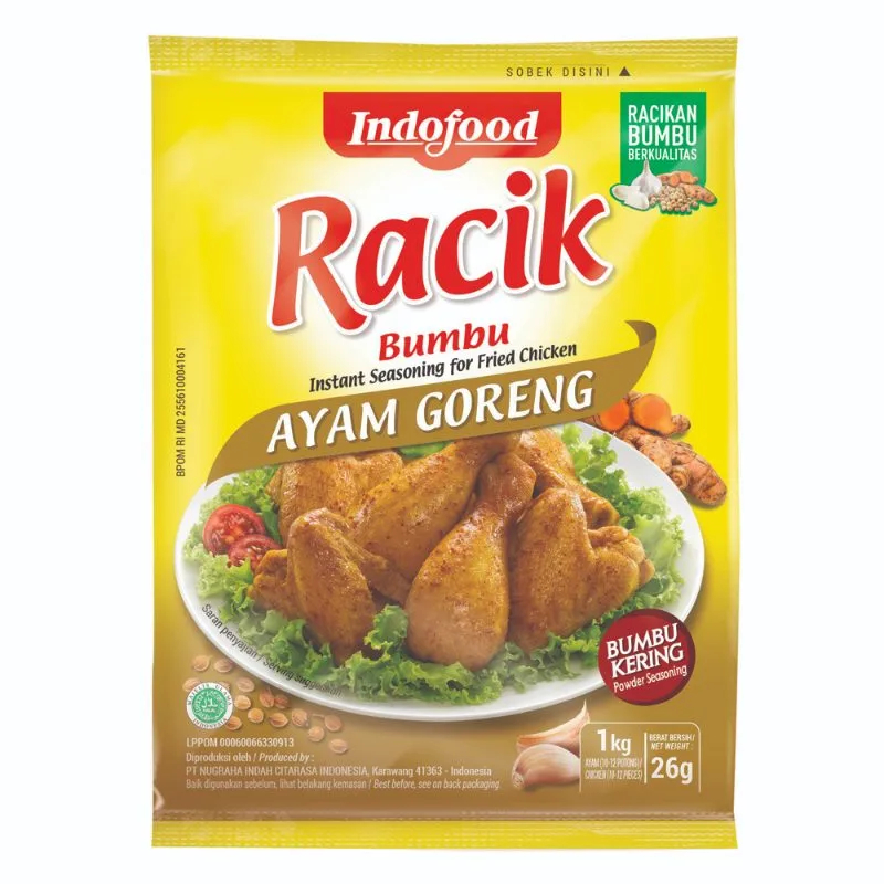 Racik Bumbu Instan Ayam Goreng 26g Indofood - 1 PCS (ECER)