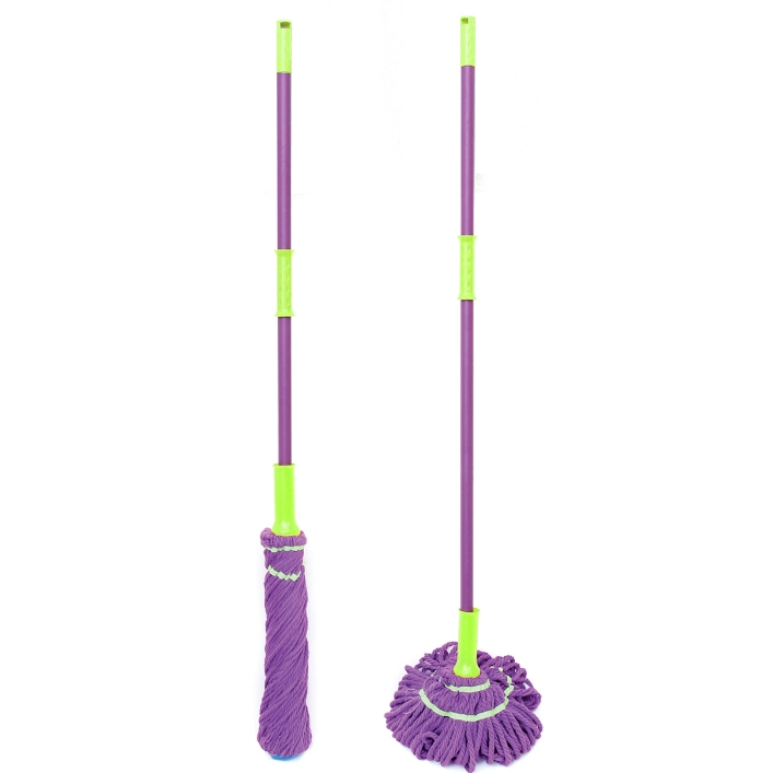 Alat Pel Lantai Putar Twist Mop Daya Serap Kuat - Gambar 2