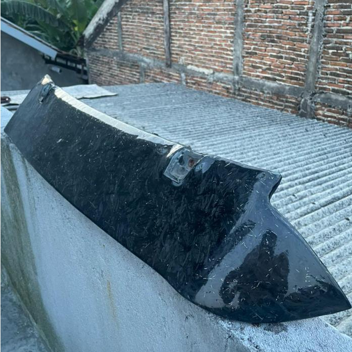 Carbon kevlar kodule spoiler - Upper Wing spoiler Rear Trunk Modulo ...