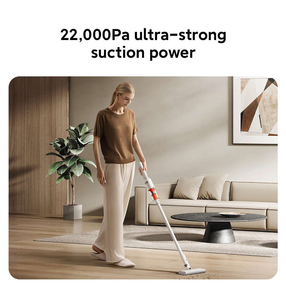 Xiaomi Vacuum Cleaner P30 / Daya isap kuat 22.000Pa / Ringan 860g Tanpa Kabel / Desain ringan & fleksibel dengan 1 tangan / 5 layer filter sistem & kepala sikat 2in1 / Baterai tahan hingga 40 menit dengan USB-C [Official Store] - Gambar 4