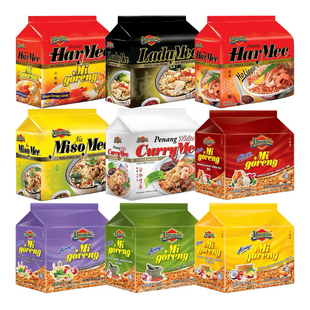 Ibumie Penang White Curry Mee Ibumie Penang HarMee/ Ibumie Always Fried ...