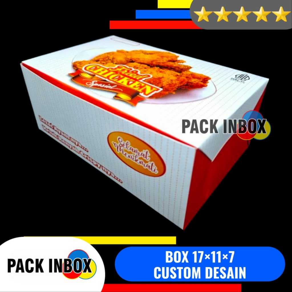 CUSTOM FRIED CHICKEN BOX 17x11x7 KFC CHICKEN BOX 17 3, 11, 7 CUSTOM ...