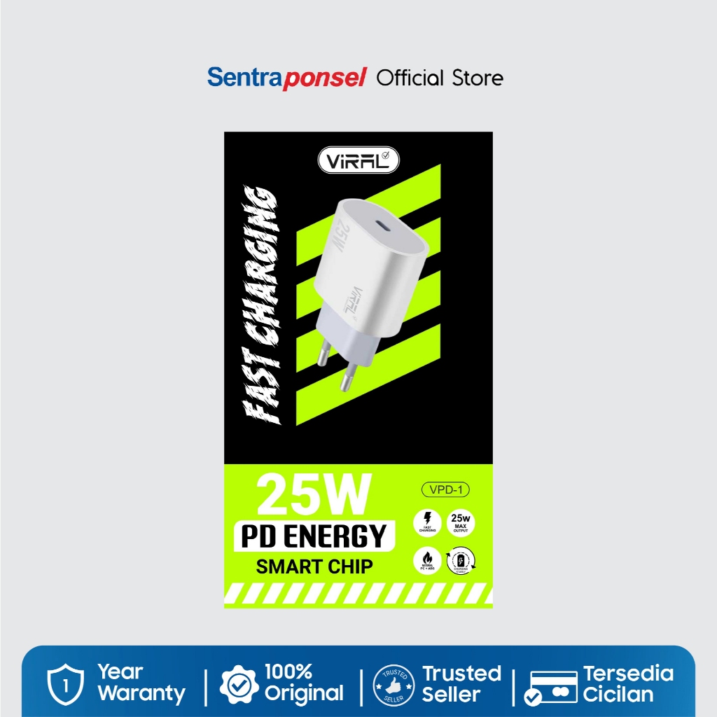 VIRAL CHARGER VPD 25W VPD-1 White - Gambar 2
