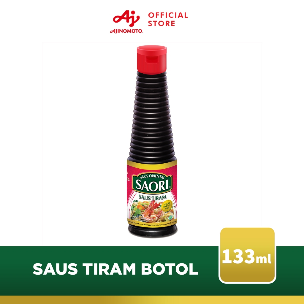 SAORIÂ® Saus Oriental Tiram 133ML (1pc) - Dengan Ekstra Tiram Asli Berkualitas - Rasa Gurih Manis Asin Yang Seimbang - Gambar 3