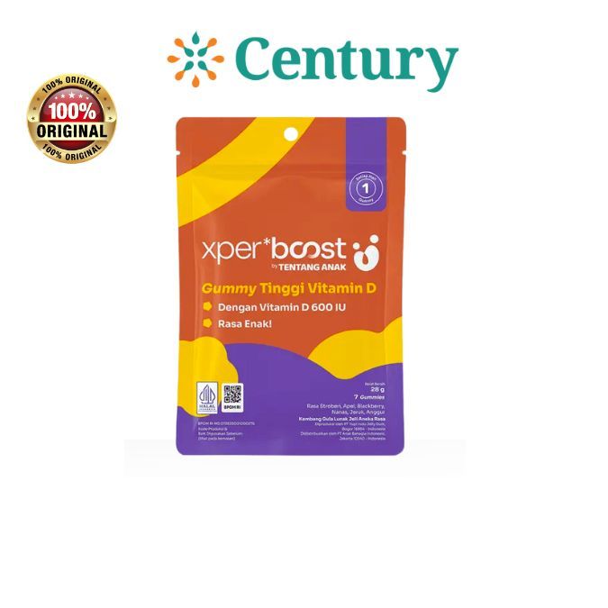 EXPERT BOOST VITAMIN D3 ISI 7 GUMMY / SUPLEMENT KESEHATAN / VITAMIN D3 - Gambar 2