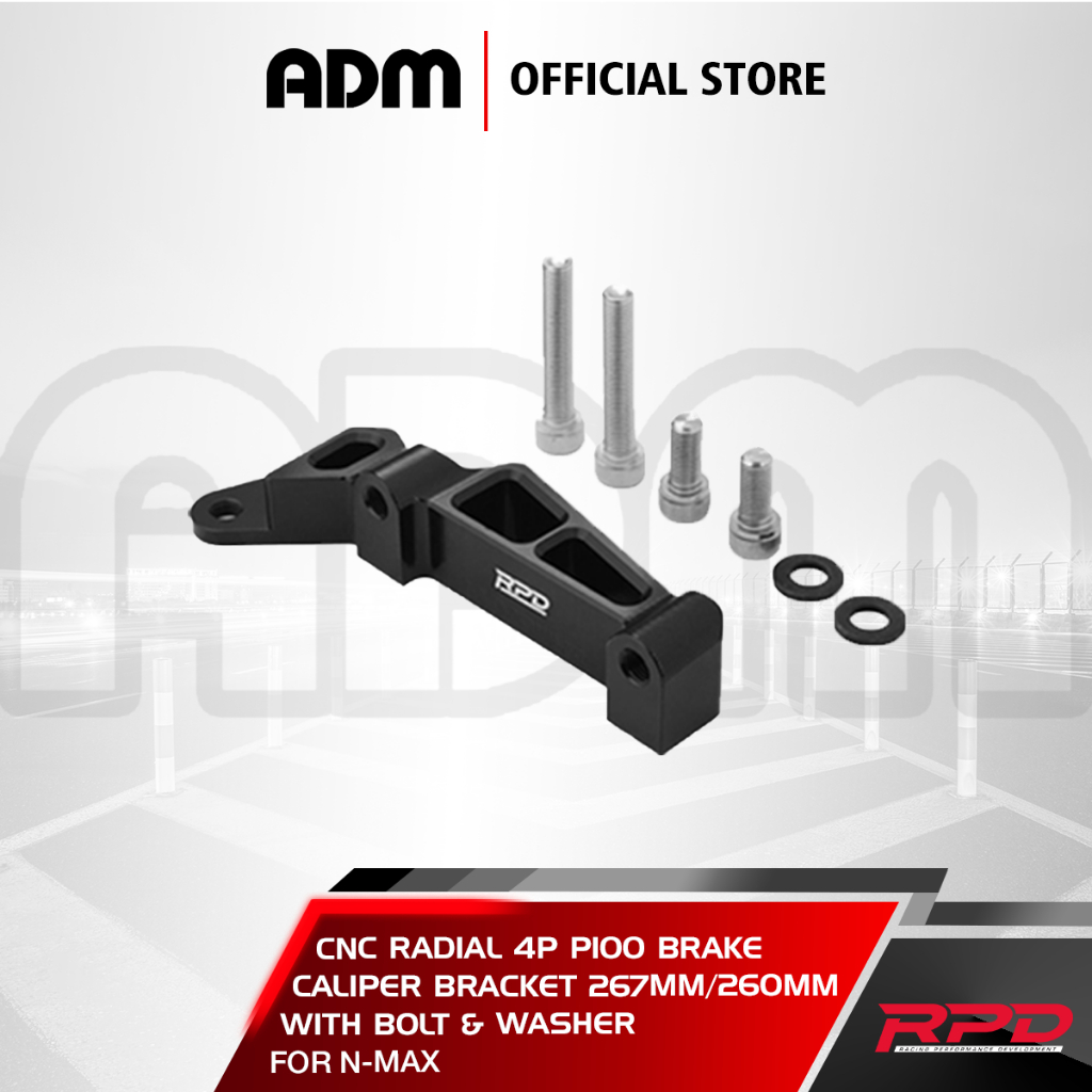 RPD CNC Bracket Caliper Radial 4P P100 for N-Max Aerox/ (267MM 260MM ...
