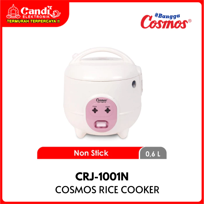 COSMOS Rice Cooker 0,6 Liter CRJ-1001N - Gambar 4
