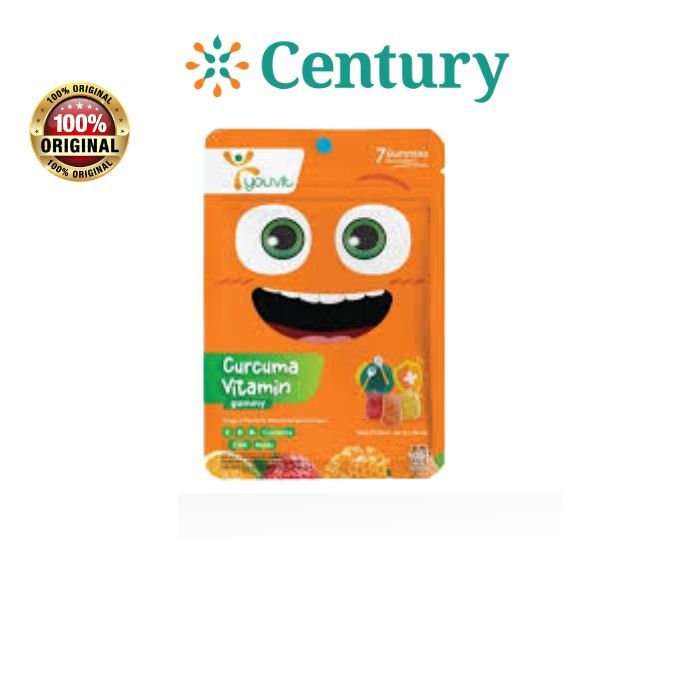 YOUVIT CURCUMA VITAMIN GUMMY ISI 7 GUMMY/ SUPLEMEN MAKANAN / VITAMIN ANAK - Gambar 2