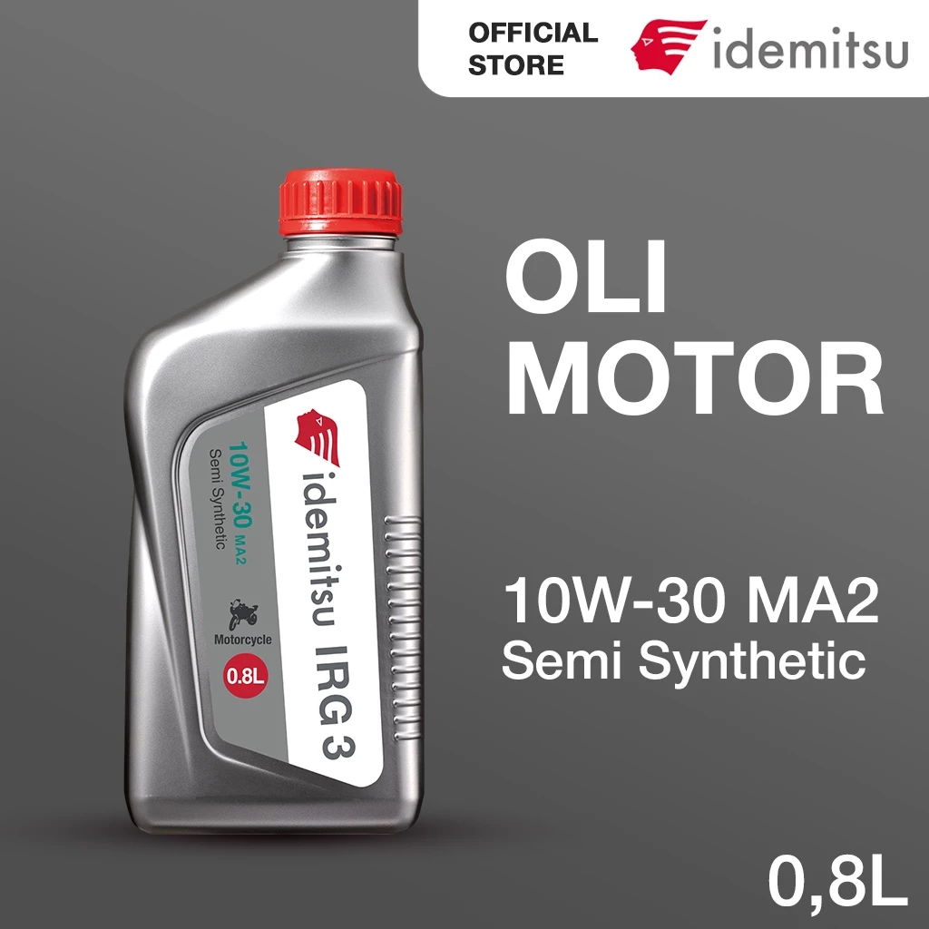 IDEMITSU IRG3 10W-30 MA2 Synthetic Motorcycle Oil (Oli Mesin Motor)