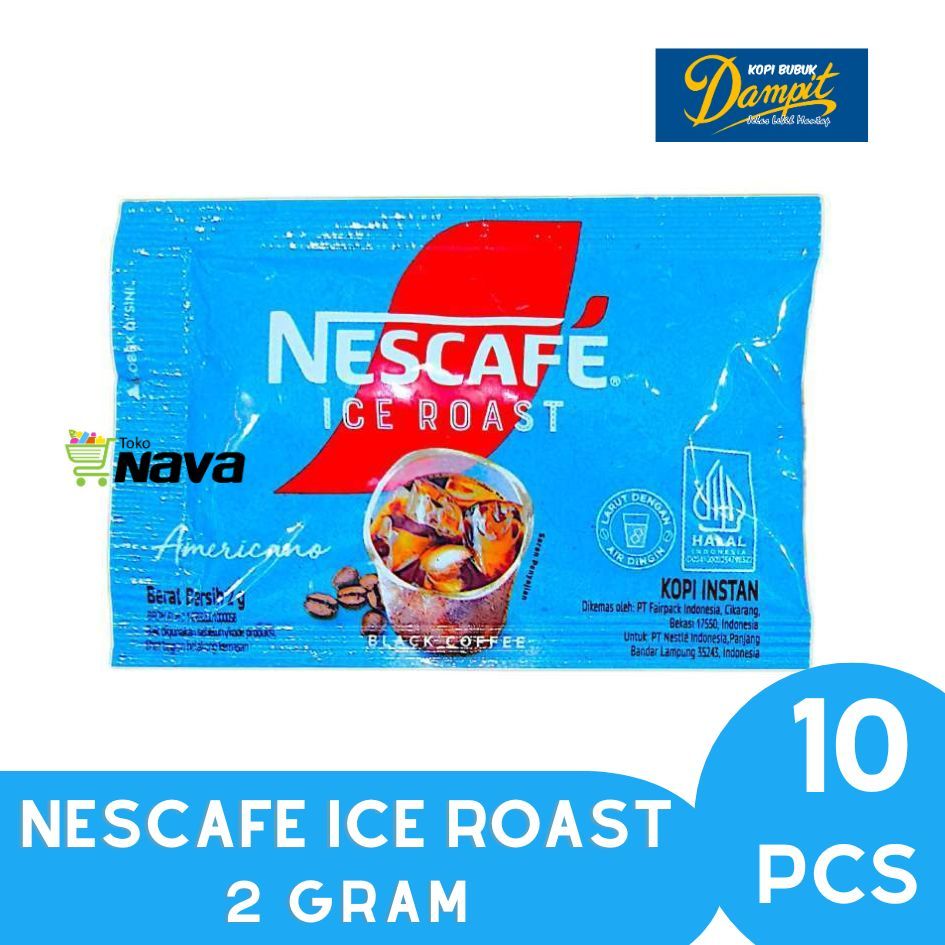 NESCAFE ICE ROAST 10 x 2gr NESCAFE ICE ROAST INSTANT COFFEE/ | Shopee ...