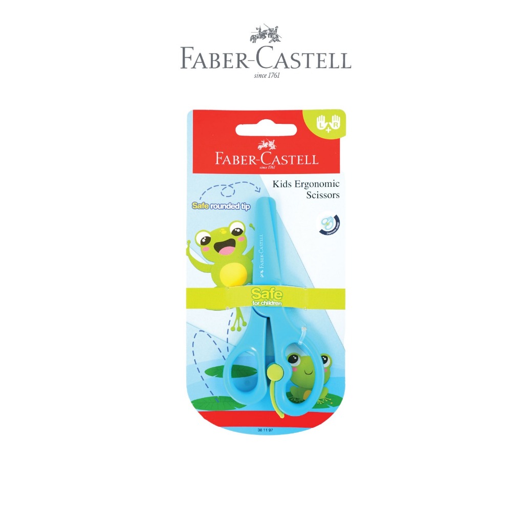 Faber-Castell PlaySafe Scissors Anak – Gunting Aman untuk Belajar Menggunting - Gambar 2