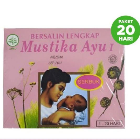 Air Mancur Jamu Serbuk Bersalin Mustika Ayu 20 Hari - Melahirkan - Gambar 3
