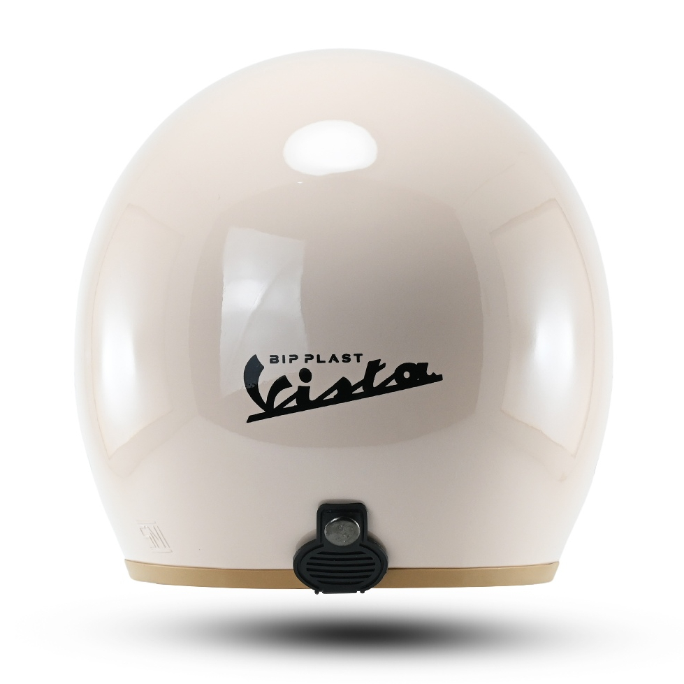 Helm Bipplast Vista Helem Bogo Cewek Aesthetic Wanita Hijab Kekinian Lucu Pastel Kaca Datar SNI - Gambar 4