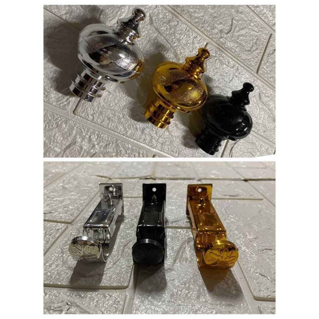 KONG GORDEN BRACKET ENDCUP TUTUP KAKI GORDEN Gordyn Ulir Minimalis MURAH BERKUALITAS PREMIUM NO 1