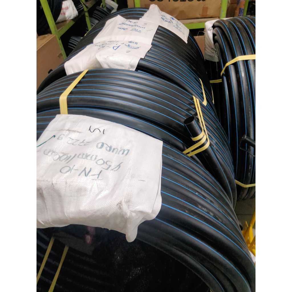 Pipa HDPE 20mm 1/2" inch PN 10 Merek Trilliun Selang Pipa HDPE Pipa Air Irigasi ROLL - Gambar 2