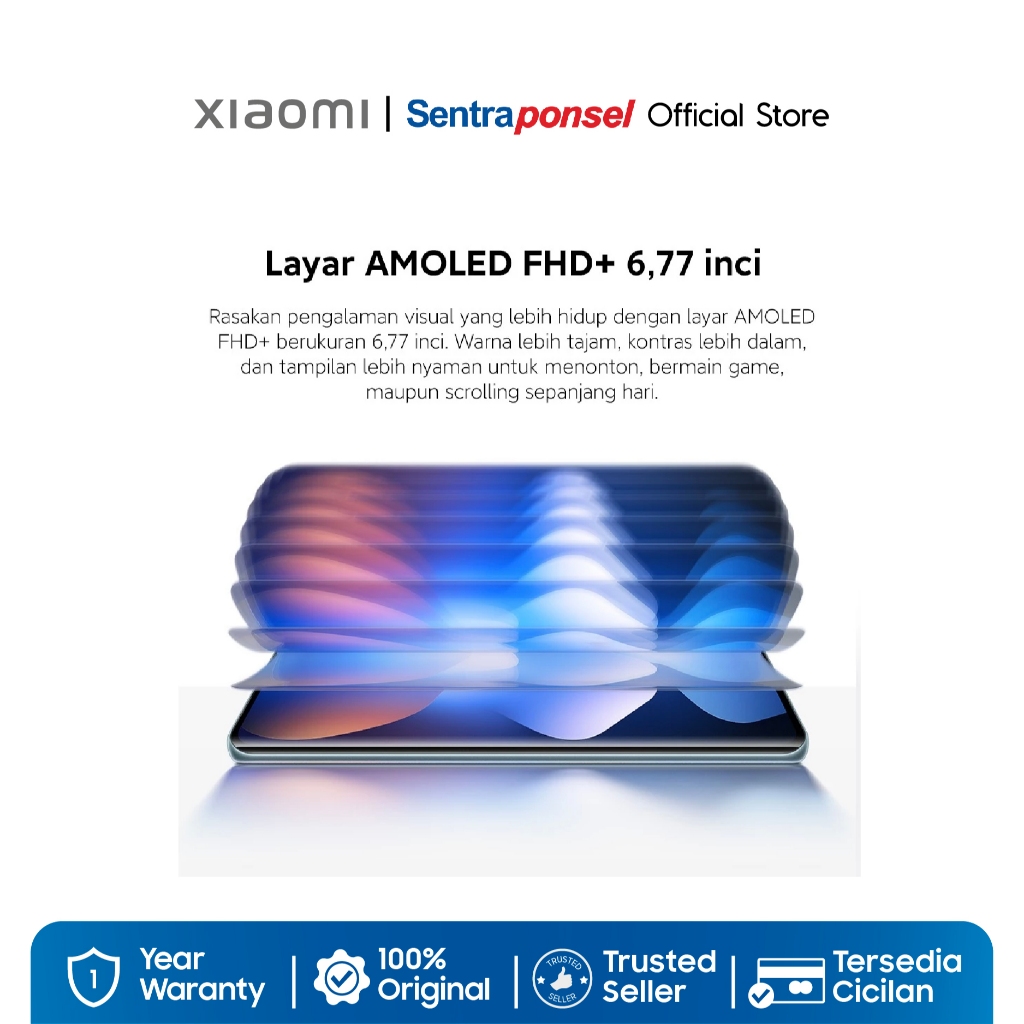 Xiaomi Redmi Note 15 5G 8GB/256GB 12GB/512GB / Baterai 5520mAh dengan desain ramping / Kaca layar dengan daya tahan - Gambar 4