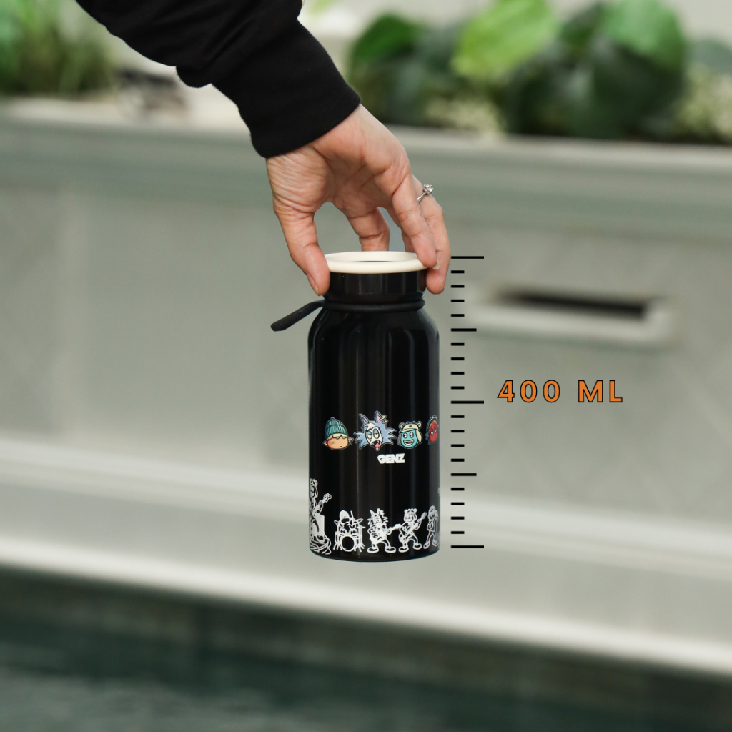 Tumbler Aesthetic MilkPop 400 ML Vacuum Insulated Stainless Steel Tahan Dingin & Panas BPA Free foto 4