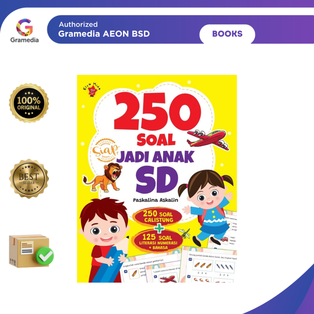250 Soal Jadi Anak SD - Gramedia AEON BSD