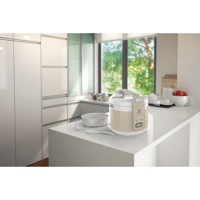 Electrolux Rice Cooker 1.8 liter 2 in 1 cook dan warm Panci anti lengket Penanak nasi  E4RC1-350B - Gambar 3