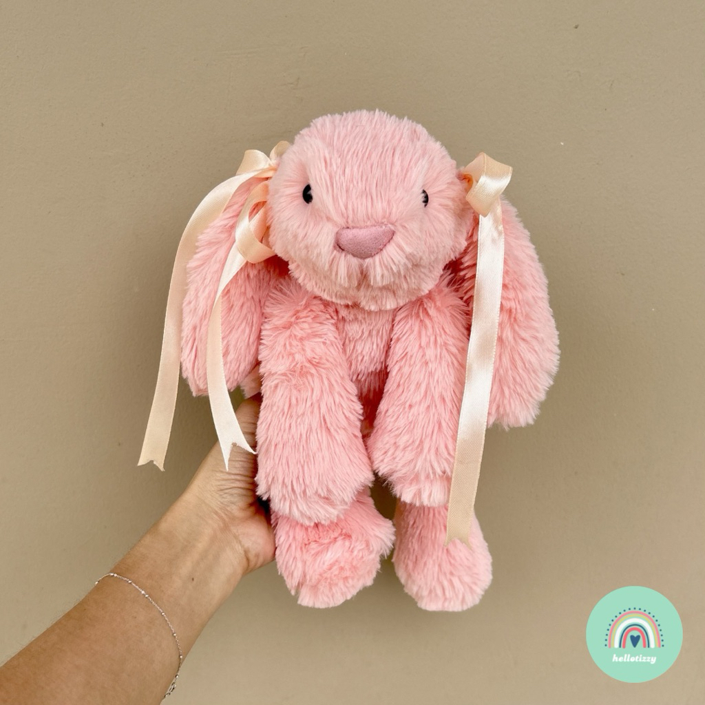 Jellycat Smudge Apricot Rabbit Medium Doll (New) | Shopee Singapore