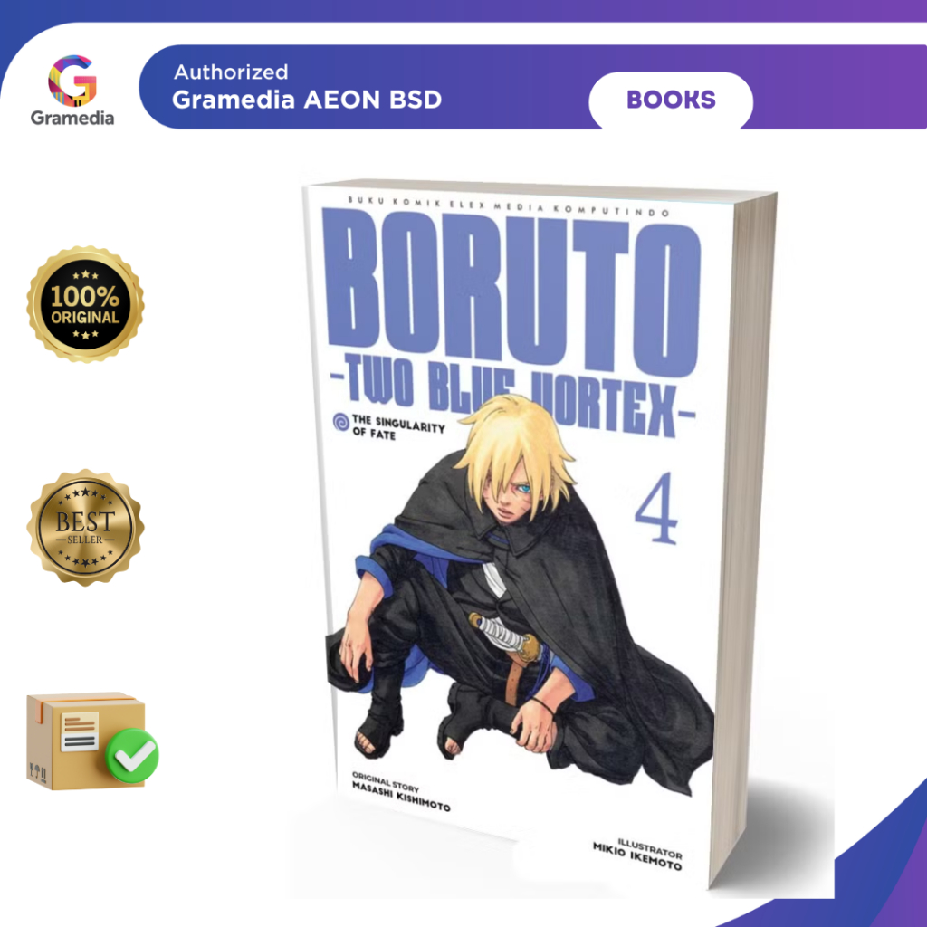 Boruto - Two Blue Vortex 04 - Gramedia AEON BSD - Gambar 2