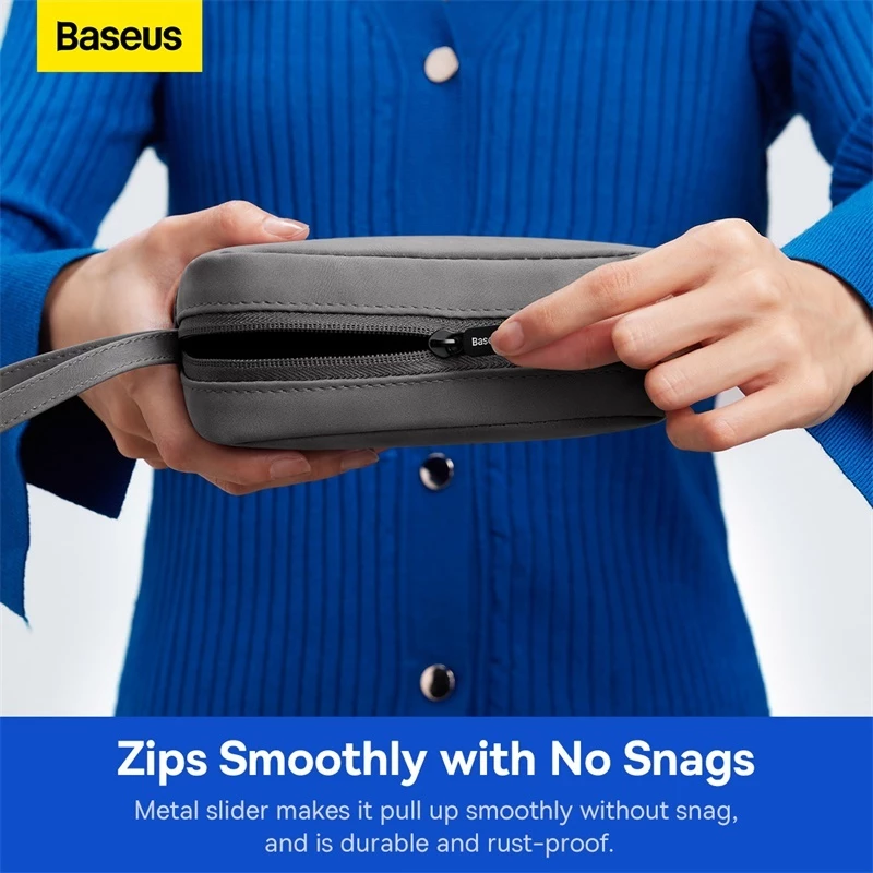 Baseus EasyJourney Series Storage Bag For Travel Large capacity Water and Grease Resistant - Gambar 4