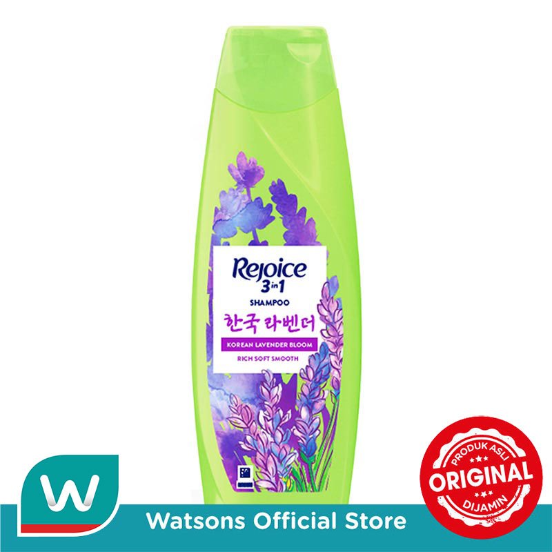 Rejoice Shampoo 3in1 Korean Lavender 340ml - Gambar 2