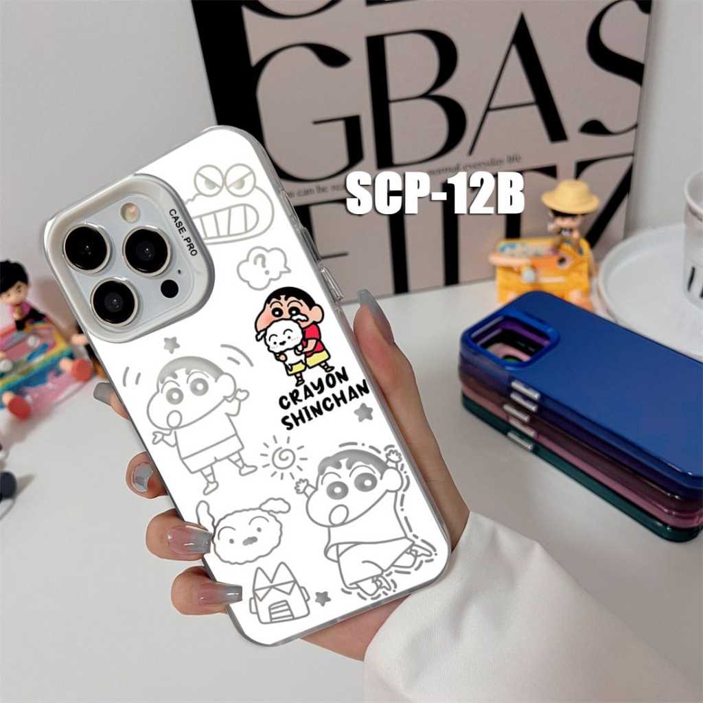 Case Gambar Realme 10 Pro Realme 11 4G Realme 11 Pro Realme 11 Pro Plus 12 Plus Realme 12 Pro Plus Case gambar Shin chan SCP-12 Case Hologram Imd - Gambar 4