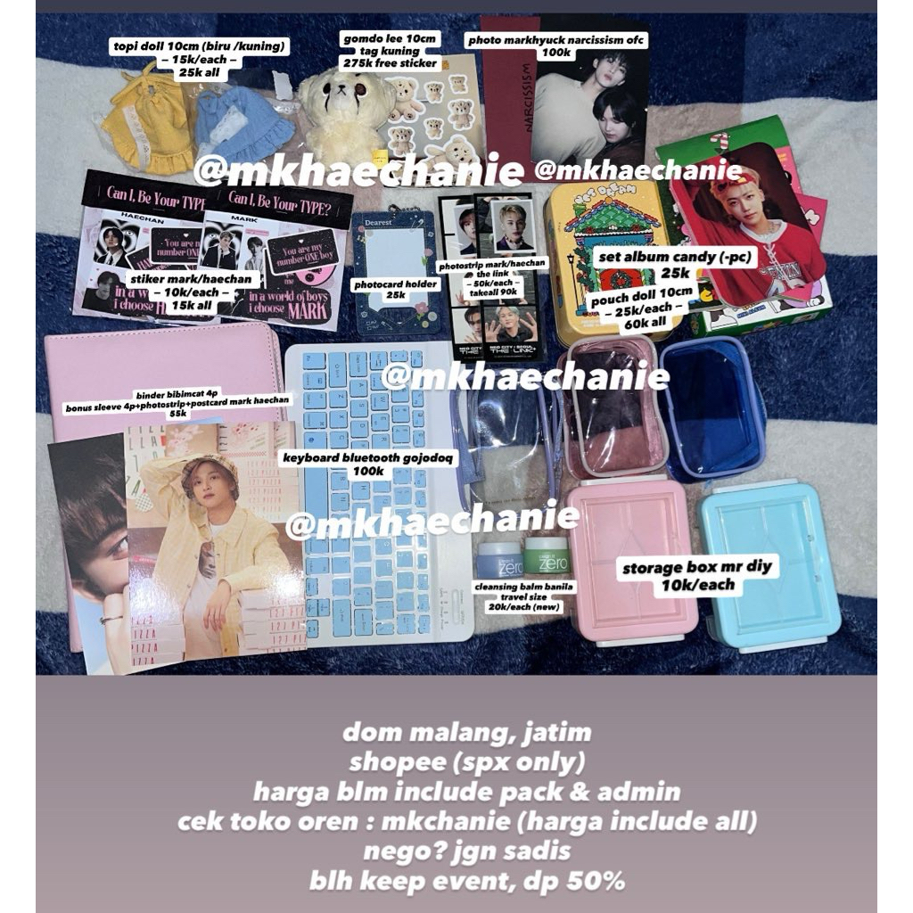 NARCISISM MAHAE MARKHYUCK ALBUM SPECIAL CANDY NCT DREAM OFFICIAL ...